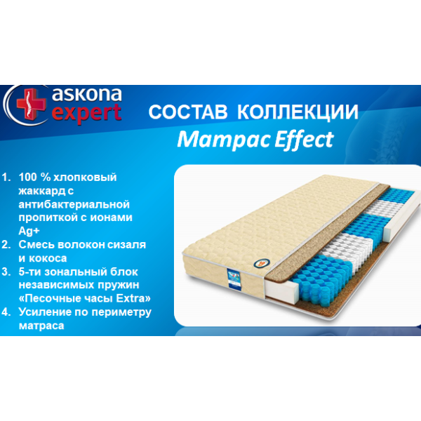 Матрас Аскона EXPERT Effect