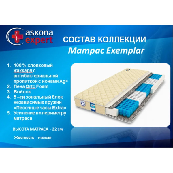 Матрас Аскона EXPERT Exemplar